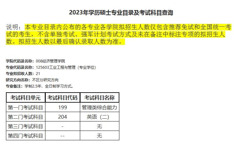 北京航空航天大学2023年工业工程与管理硕士（MEM）招生简章